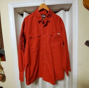Resistol Rodeo Wear Button Up LS Shirt XL
